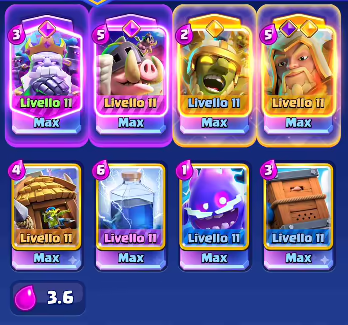 deck maialini fulmine